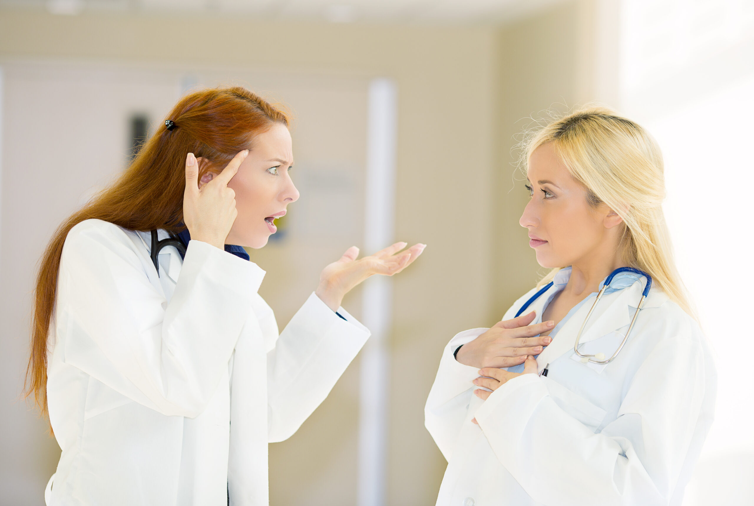 Ineffective communication in healthcare settings leading to misunderstandings